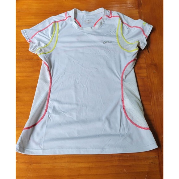 Asics Womens Active Short Sleeve Top. Size Small. Mesh Inserts. - Picture 1 of 5
